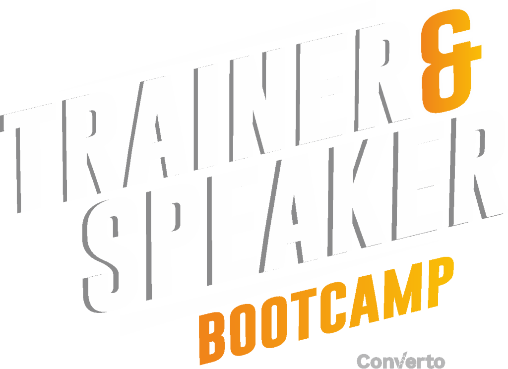 Trainer & Speaker Bootcamp Converto